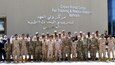 A team of U.S. Army and Bahrian Defence Force Soldiers after a medical subject matter expert exchange at the Crown Prince Center of Training and Medical Research in Bahrain, April 18, 2019.