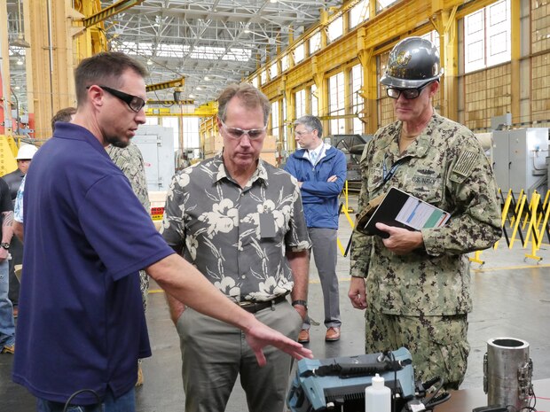 Congressman Case visits PHNSY & IMF to learn more about its capabilities, workforce development, innovation and training.