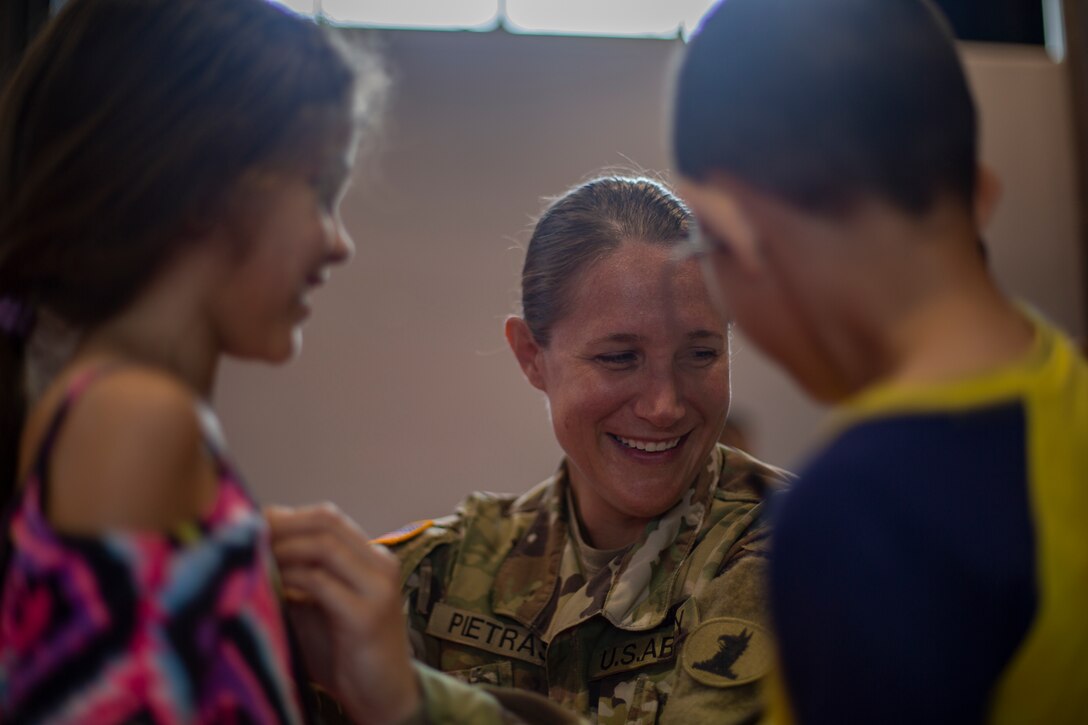 Children receive medical care, play with service members at IRT Puerto Rico 2019