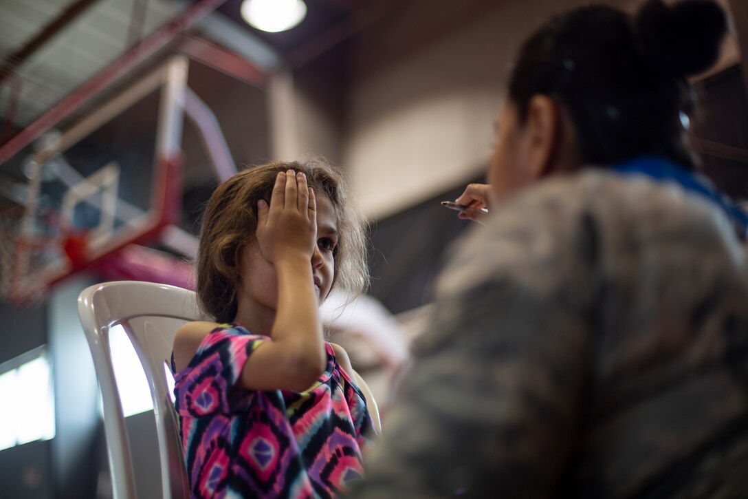 Children receive medical care, play with service members at IRT Puerto Rico 2019