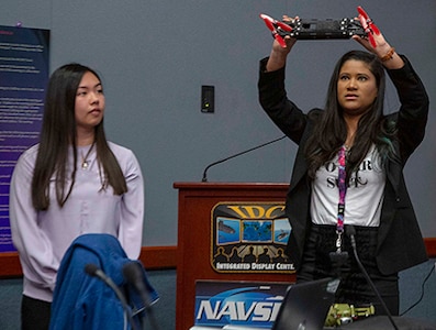 Senior design and capstone projects by college students address Navy needs