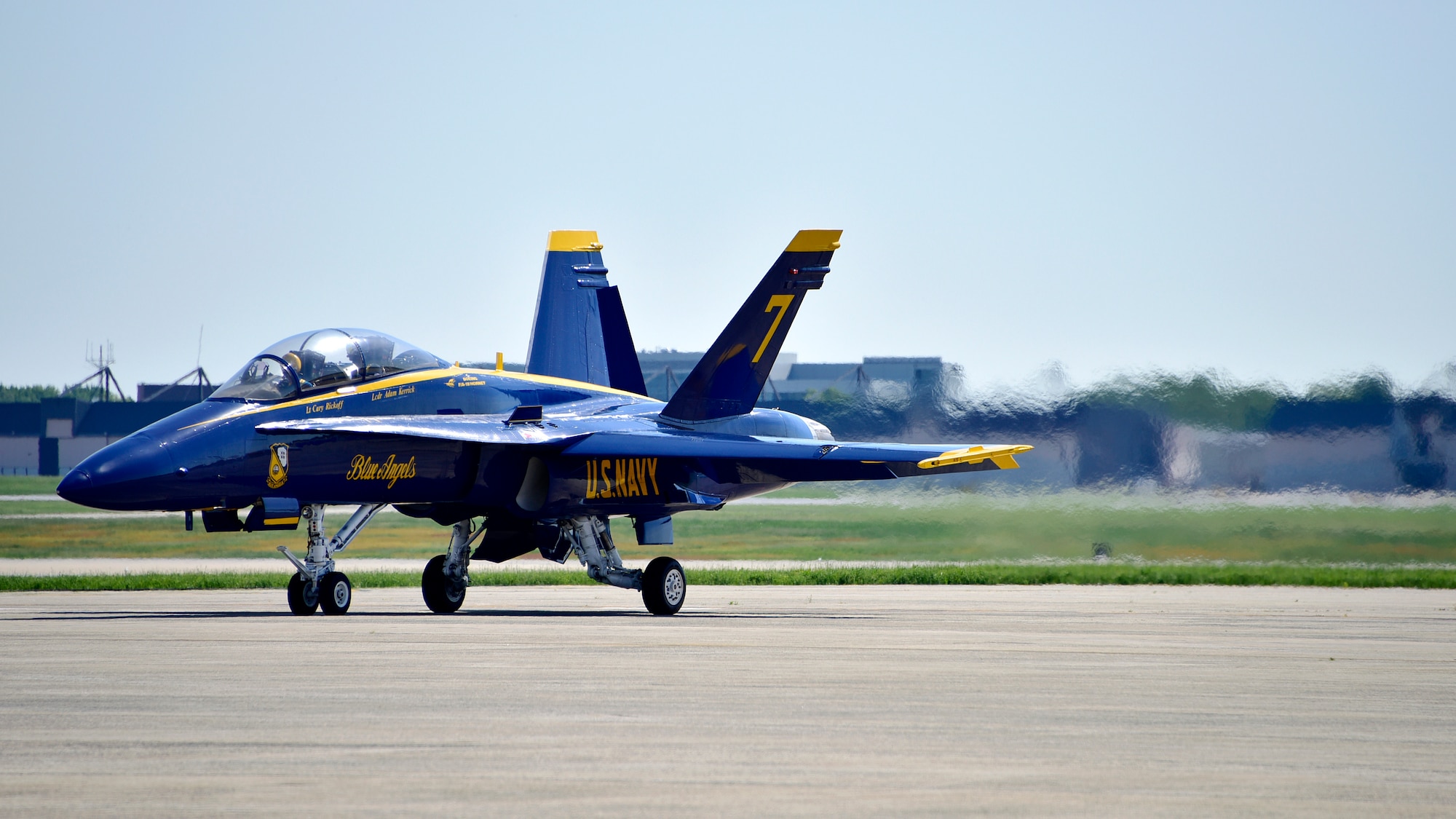 Blue Angels arrive