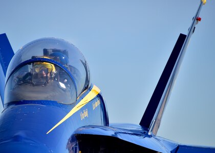 Blue Angels arrive