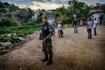 Despite presence of armed forces in Honduras, children rarely leave home, even during daytime, and gangs restrict families’ movements by imposing “invisible borders” between gang territories, 2016 (EU Civil Protection and Humanitarian Aid Operations/Antonio Aragón Renuncio)
