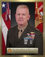 Major General Paul J. Rock Jr., Commanding General of Marine Corps Installations Pacific-Marine Corps Base Camp Smedley D. Butler.