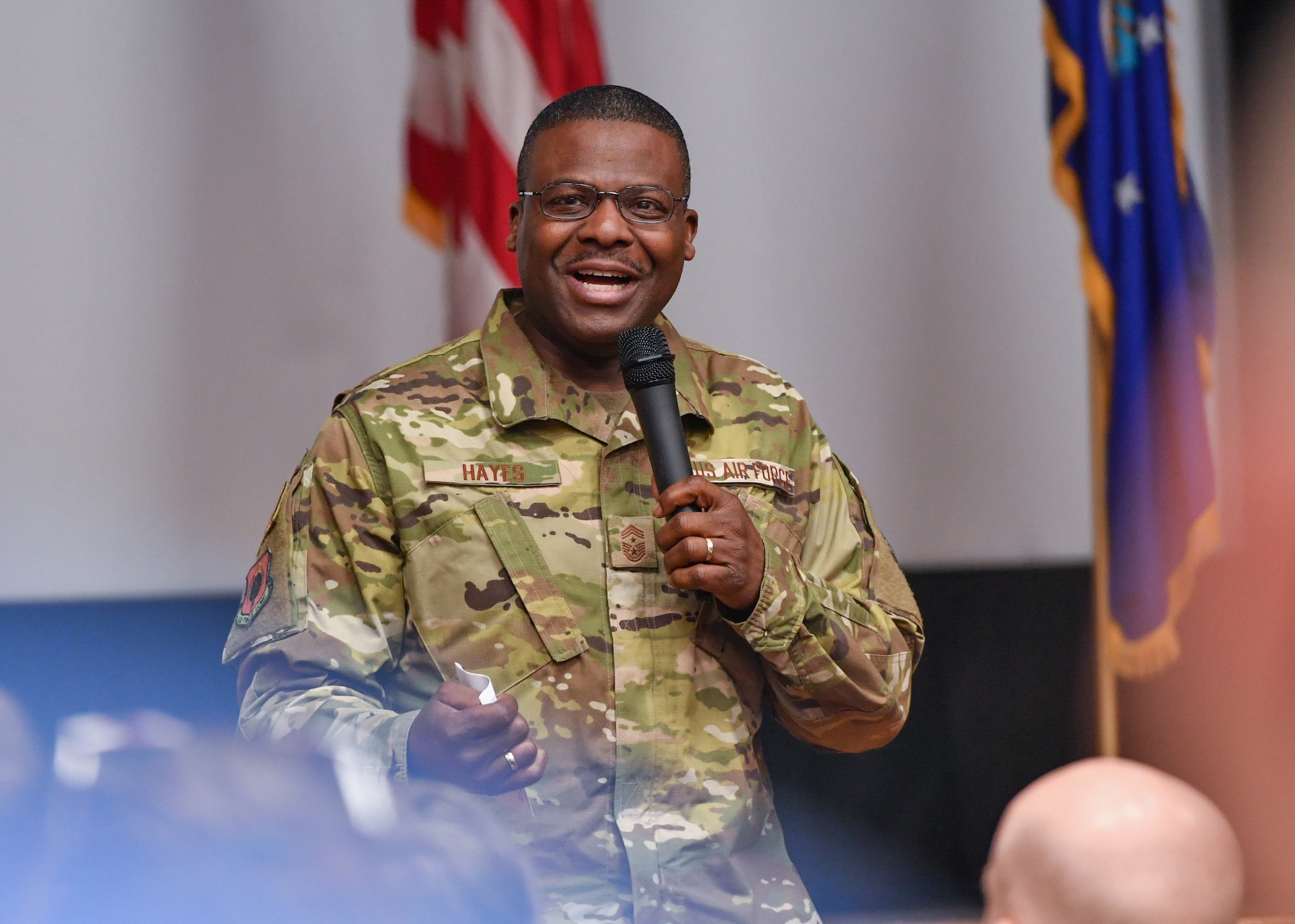 Command chief addresses ABG workforce