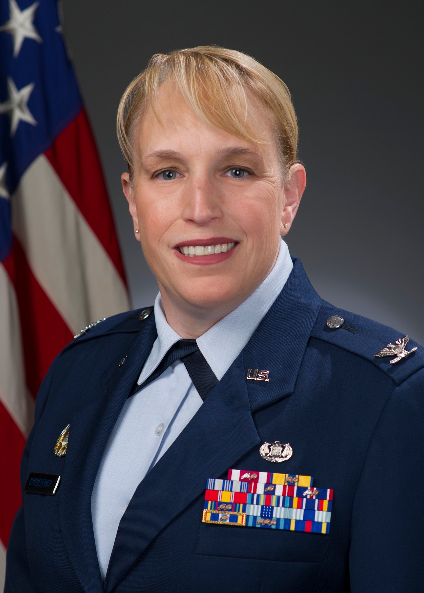 Col. Julie Rutherford, 60th Air Mobility Wing Staff Judge Advocate, shares some thoughts on the impact the legal office has. (Courtesy Photo)