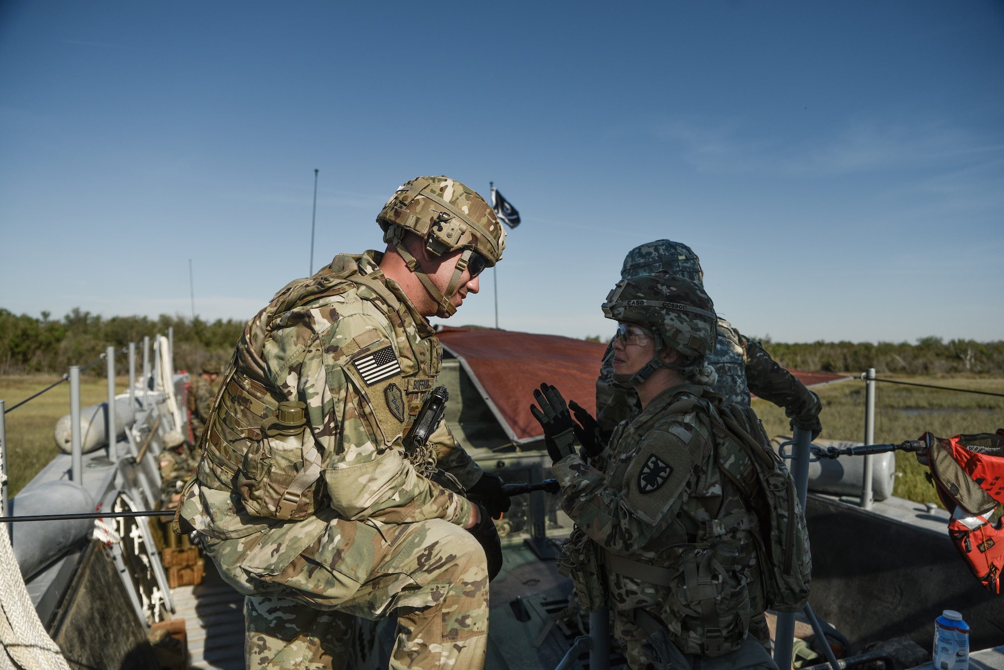 Soldiers fire Howitzer rounds from LCM-8 for first time since the Vietnam War