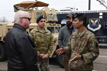 Air Force civic leaders visited Malmstrom’s facilities to learn about the 341st Missile Wing’s mission and what is needed to support intercontinental ballistic missile Airmen and their families.