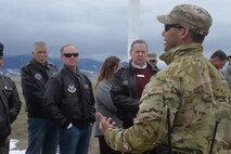 Civic leaders viewed a demonstration of an intercontinental ballistic missile recapture and recovery exercise during their visit to Malmstrom to more accurately understand the needs and requirements of the nuclear mission.