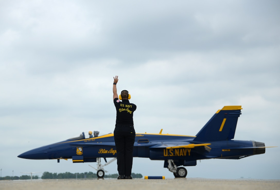 Blue Angels prep for JBA Air Show