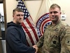 Army recruiter Staff Sgt. Joshua Crupper, 28, sustained the injury from an accident during a family celebration at his home in Independence, Kentucky.