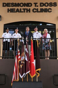 U.S. Army Health Clinic Dedicated in Honor of Cpl. Desmond Doss