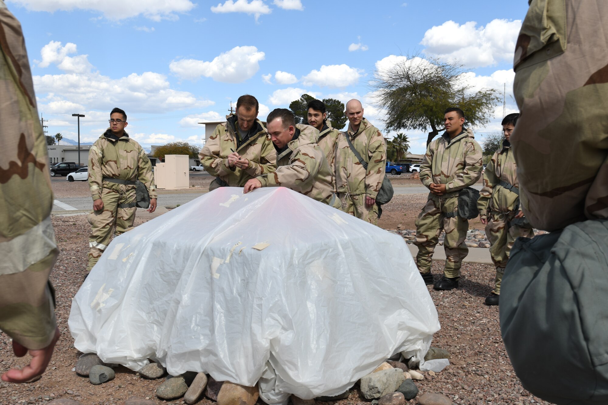 Staying current in CBRN training ensures D-M Airman maintain the skills needed to continue the mission in any contested and austere location around the world.