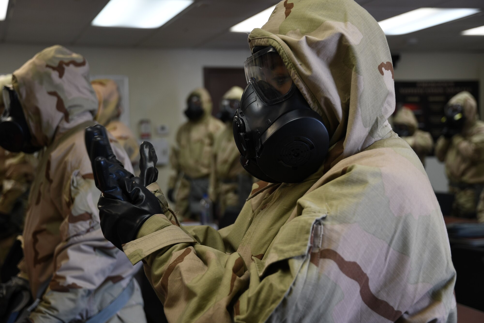 Staying current in CBRN training ensures D-M Airman maintain the skills needed to continue the mission in any contested and austere location around the world.