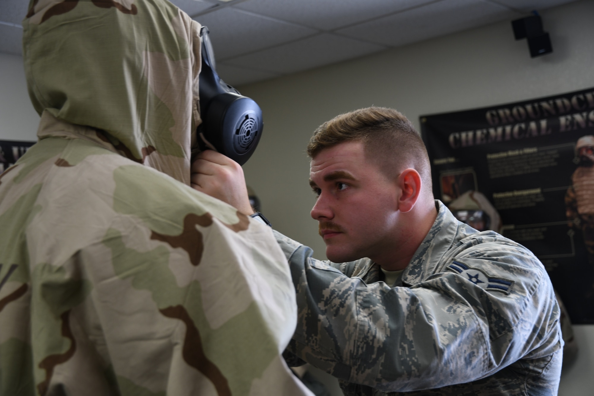 Staying current in CBRN training ensures D-M Airman maintain the skills needed to continue the mission in any contested and austere location around the world.