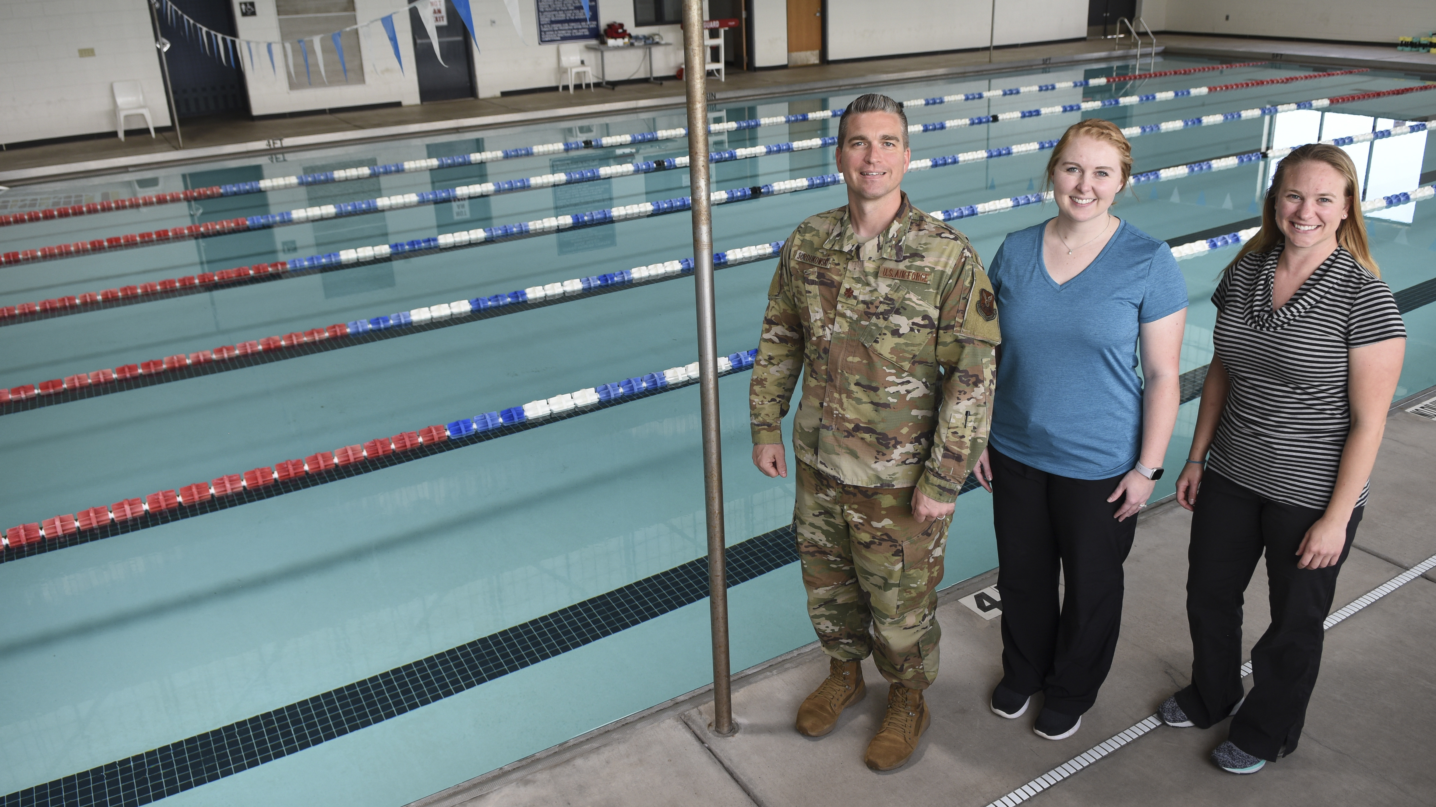Dyess implements aquatic physical therapy program