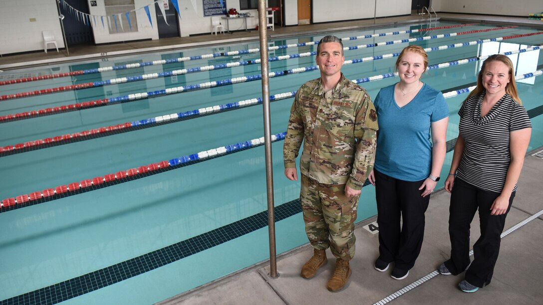 Dyess implements aquatic physical therapy program