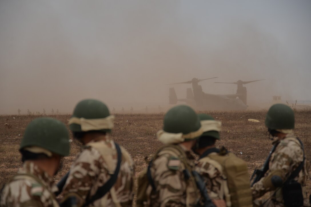 U.S., Morrocan forces increase security capabilities together