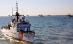 The U.S. Coast Guard, Nigerian Navy, and Cabo Verdean Coast Guard conducted joint maritime law enforcement operations as part of Africa Maritime Law Enforcement Partnership (AMLEP) 2019 in the Gulf of Guinea, April 9-May 2, 2019.