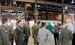 Advanced Study of Air Mobility Officers visit DLA Distribution Yokosuka, Japan