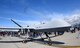 he MQ-9 Reaper is displayed at the 2018 Arctic Thunder Open House while the U.S. Air Force Thunderbirds perform June 30, 2018, at Joint Base Elmendorf-Richardson, Alaska. Over the weekend, approximately 300,000 visitors had the opportunity to see and learn about the Reaper, its mission and the Airmen who support it. (U.S. Air Force photo by Airman 1st Class Haley Stevens)