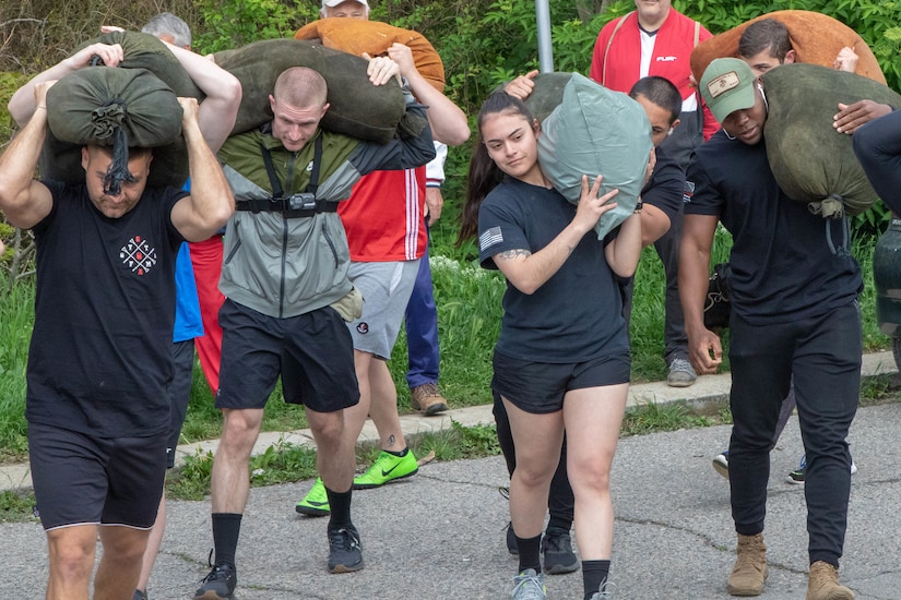 U.S Army Soldiers compete in Bulgarian ‘strong man’ competition