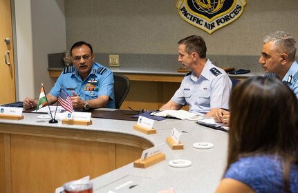 India, U.S. Air Force Leaders Participate in Executive Steering Group