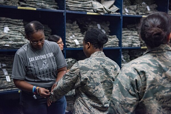 lackland military clothing