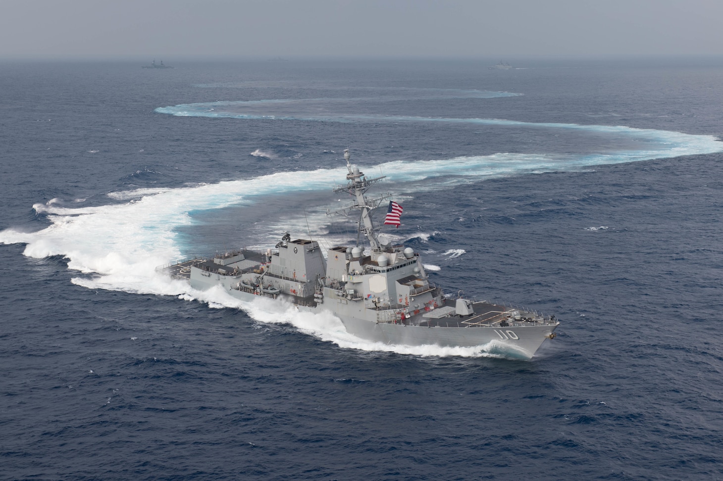 Official U.S. Navy file photo of USS William P. Lawrence (DDG 110).