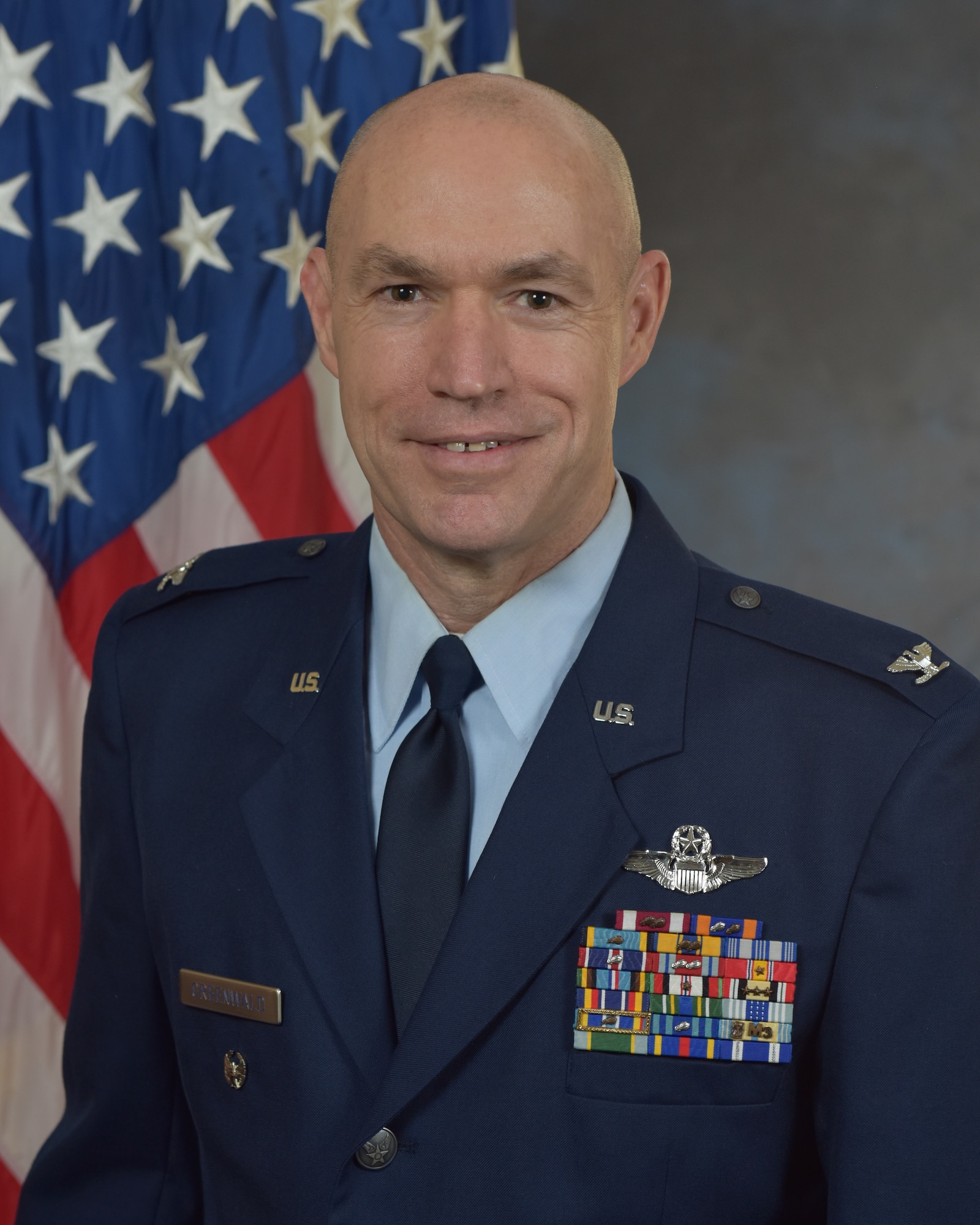 Colonel James L. Greenwald biography
