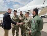 Department of Defense heads of Supply and Logistics visit DLA Distribution 
Sigonella, Italy