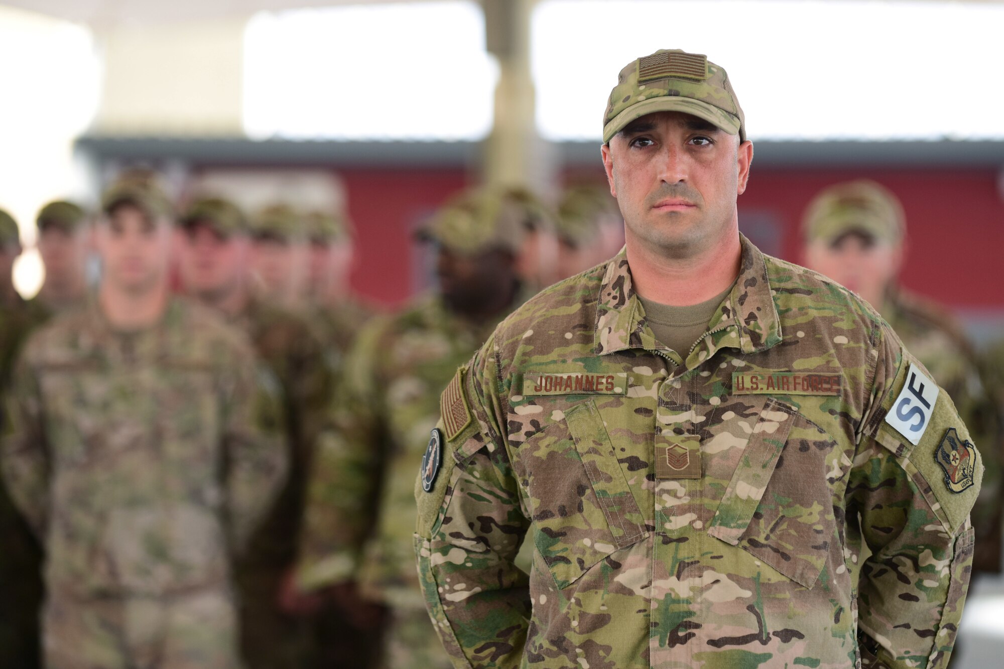 Members of the 379th Expeditionary Security Forces Squadron hosted an opening ceremony for National Police Week 2019 on March 13, 2019. In 1962, President John F. Kennedy signed a proclamation designating May 15 as Peace Officers Memorial Day and the week in which it falls as National Police Week. The week aims to pay homage to law enforcement officers who have paid the ultimate sacrifice in the line of duty.