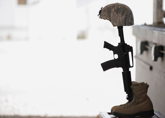 Members of the 379th Expeditionary Security Forces Squadron hosted an opening ceremony for National Police Week 2019 on March 13, 2019. In 1962, President John F. Kennedy signed a proclamation designating May 15 as Peace Officers Memorial Day and the week in which it falls as National Police Week. The week aims to pay homage to law enforcement officers who have paid the ultimate sacrifice in the line of duty.