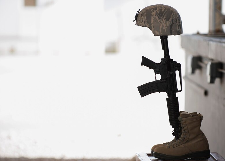 Members of the 379th Expeditionary Security Forces Squadron hosted an opening ceremony for National Police Week 2019 on March 13, 2019. In 1962, President John F. Kennedy signed a proclamation designating May 15 as Peace Officers Memorial Day and the week in which it falls as National Police Week. The week aims to pay homage to law enforcement officers who have paid the ultimate sacrifice in the line of duty.