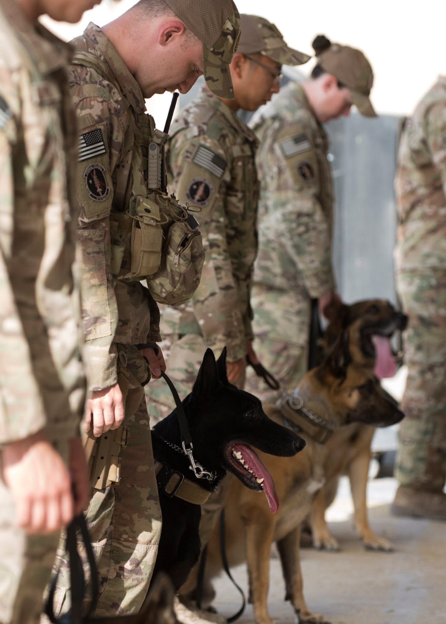 Members of the 379th Expeditionary Security Forces Squadron hosted an opening ceremony for National Police Week 2019 on March 13, 2019. In 1962, President John F. Kennedy signed a proclamation designating May 15 as Peace Officers Memorial Day and the week in which it falls as National Police Week. The week aims to pay homage to law enforcement officers who have paid the ultimate sacrifice in the line of duty.