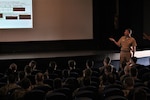 community briefing given by Capt. Derek Trinque