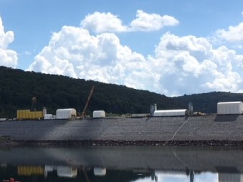 The Pittsburgh District is hosting a public tour of the East Branch Dam Safety Initiative to include the seepage cutoff wall construction site. The purpose is to provide the public an update on the construction progress and the opportunity to meet the project and lake staff and to see the integral features of work such as cutoff wall construction and monitoring devices.