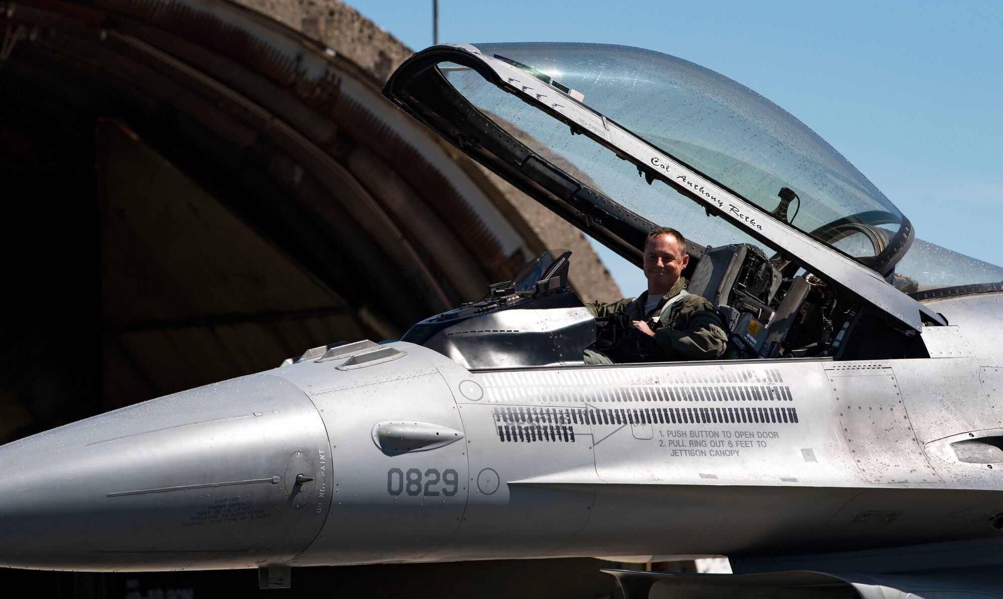 52nd FW vice commander takes final flight at Spangdahlem