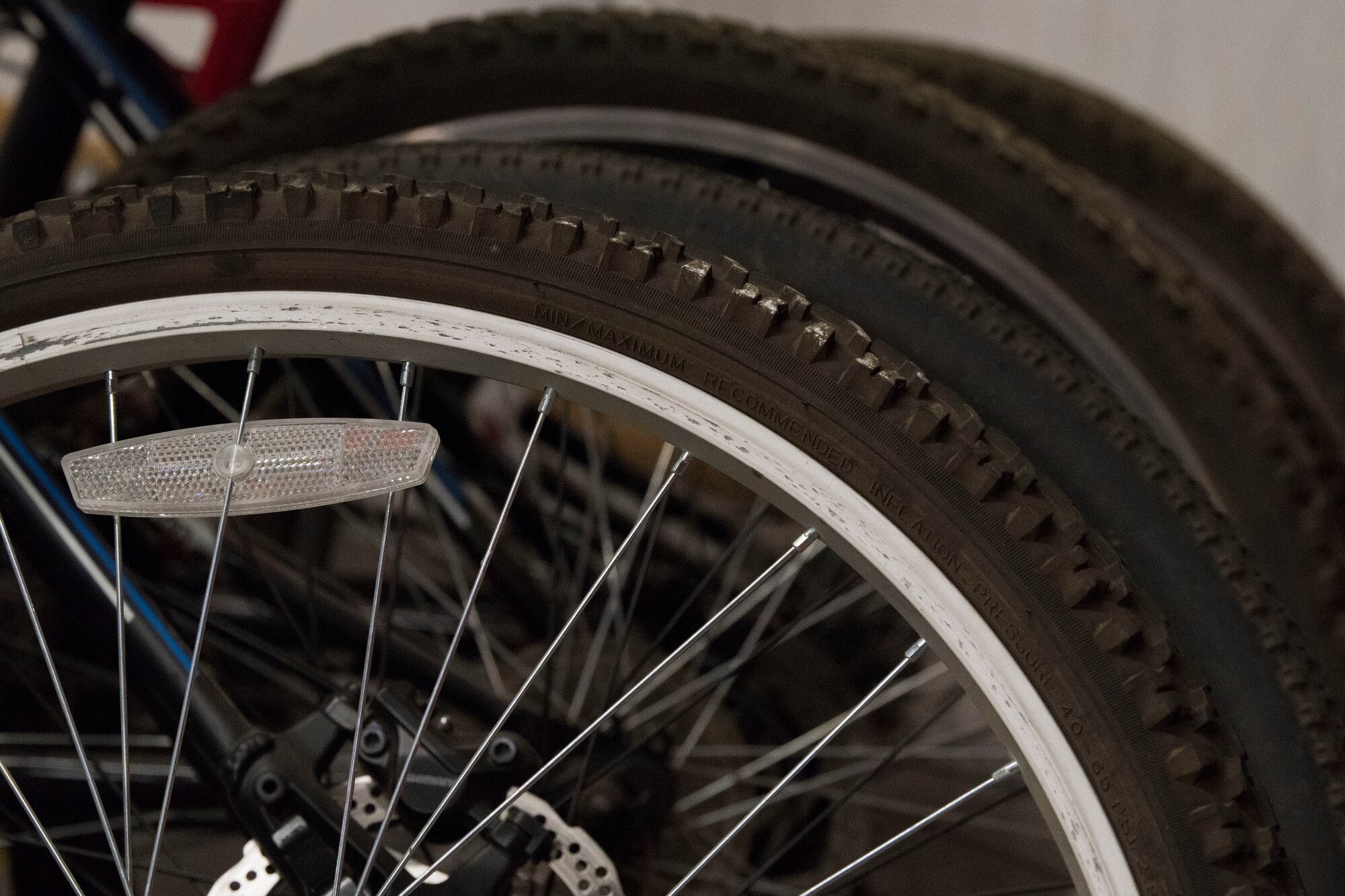 Bicycles owned by the 50th FSS outdoor recreation. Airmen can rent bicycles through outdoor recreation. (U.S. Air Force photo by Airman Jonathan Whitely)