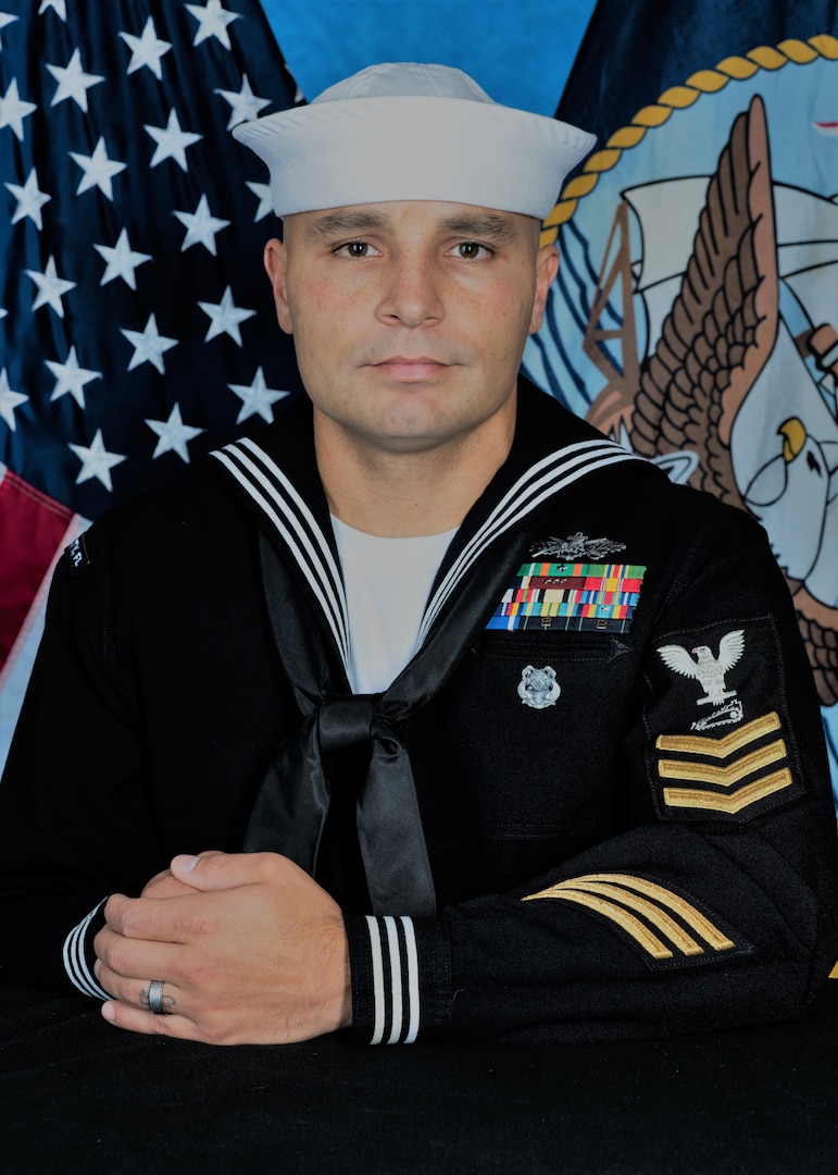 Commanding Officer Capt. Aaron Peters of the Naval Surface Warfare Center Panama City Division (NSWC PCD) selected Petty Officer First Class Joseph Rodriguez as Sailor of the Quarter, Second Quarter 2019.