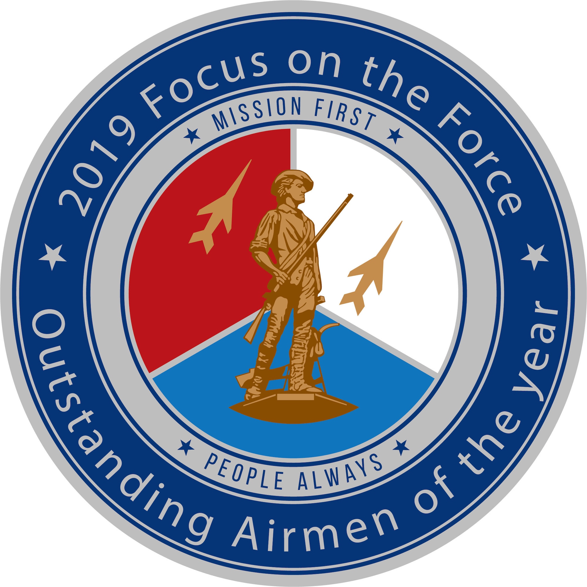Official seal for the Air National Guard's 2019 Focus on the Force Week.