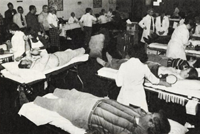 NUWC Division Newport has helped thousands of people by hosting blood drives for nearly four decades