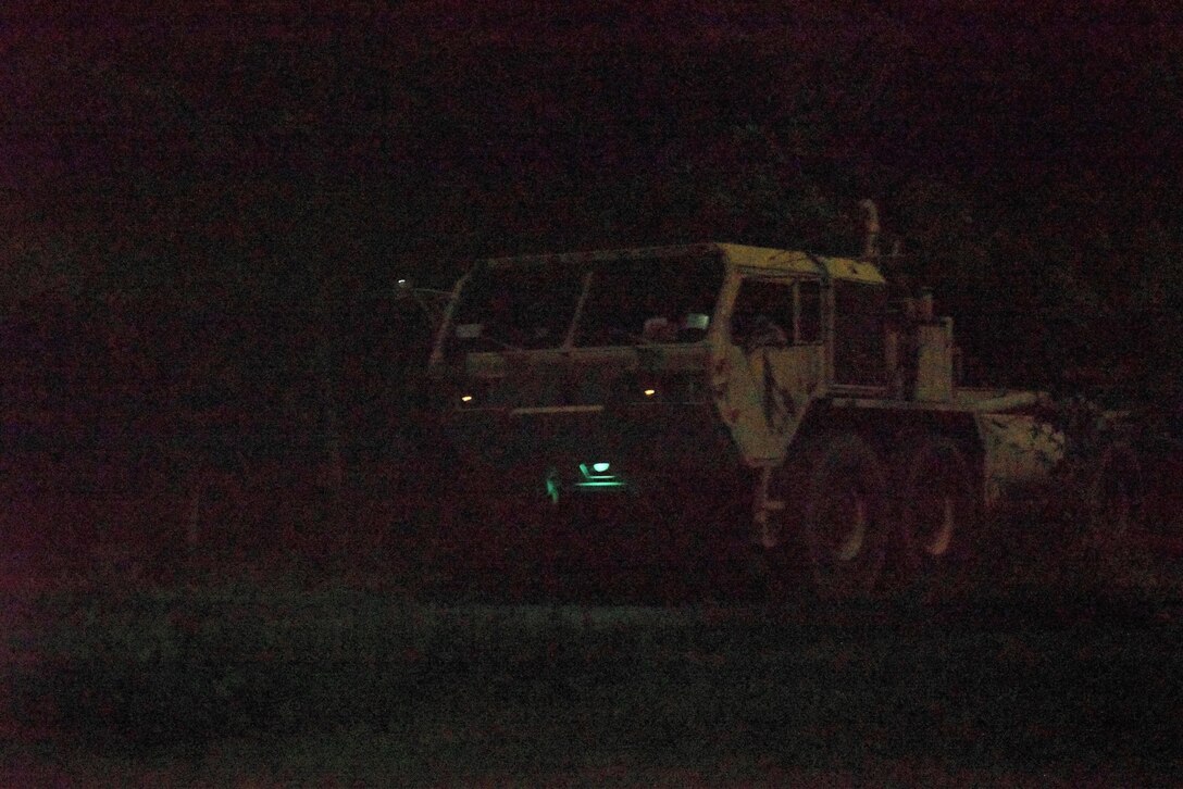 night vision convoy training