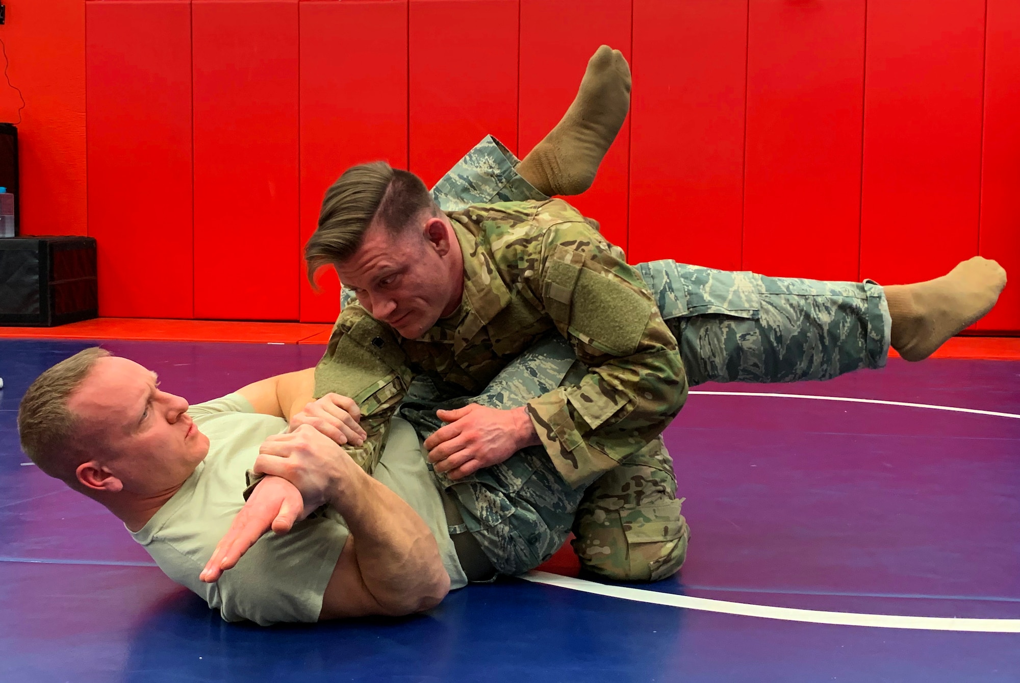 Airmen earn Air Force combatives instructor qualification