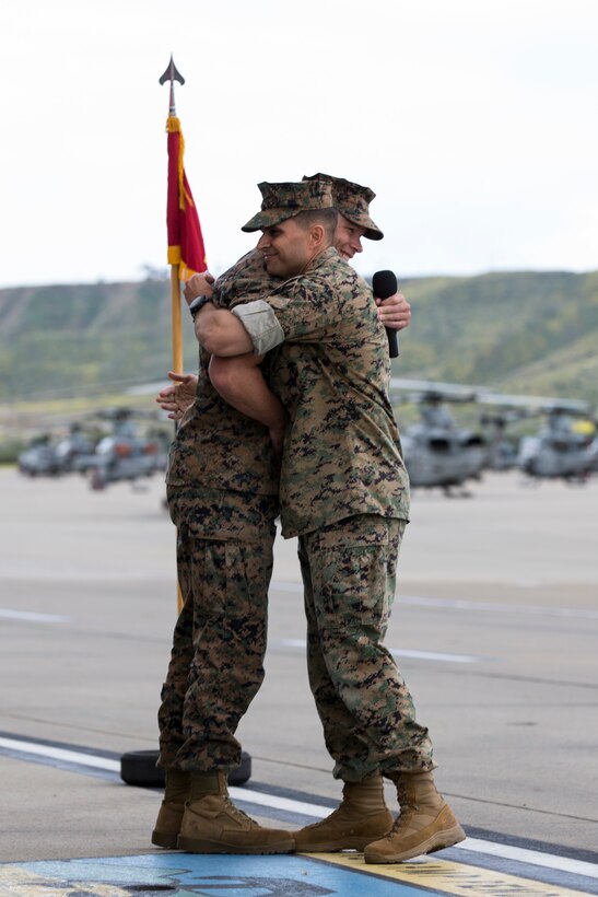 HMLA-369 Relief and Appointment Ceremony