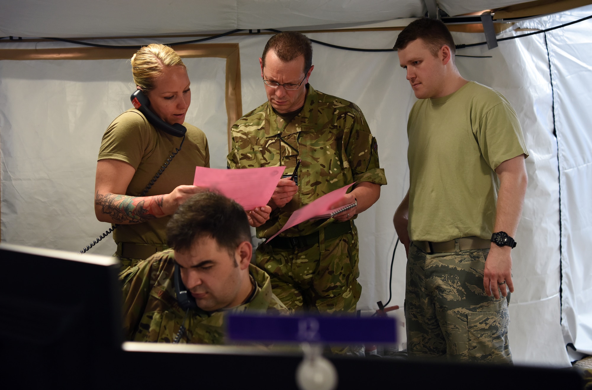 Blue Flag 19-1 exercises Ninth AF’s command, control capability