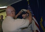 U.S. Naval Forces Europe-Africa/U.S. 6th Fleet (CNE-CNA/C6F), headquartered in Naples, Italy, pinned two new master chief petty officers, May 3, 2019.