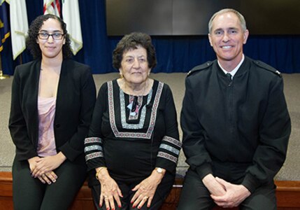 Holocaust survivor shares firsthand accounts during visit to NUWC Division Newport