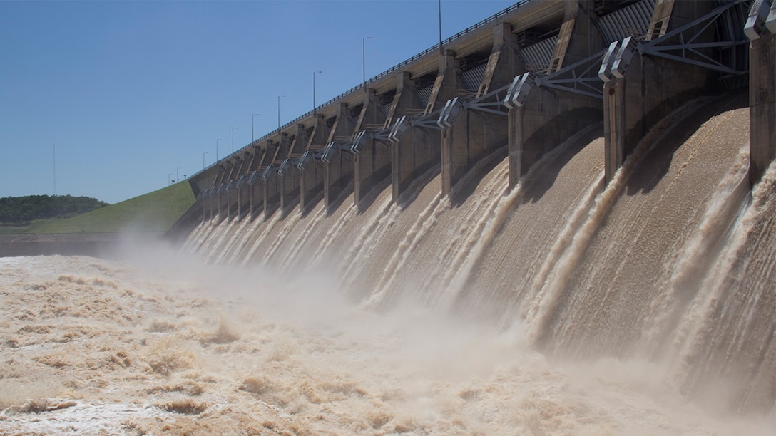 Keystone Dam Floodwater Releases